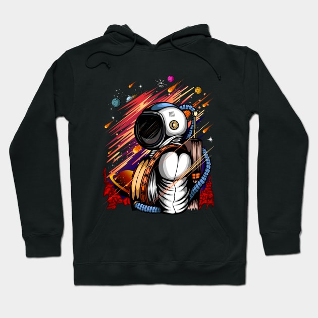 Spaceman Hoodie by adamzworld